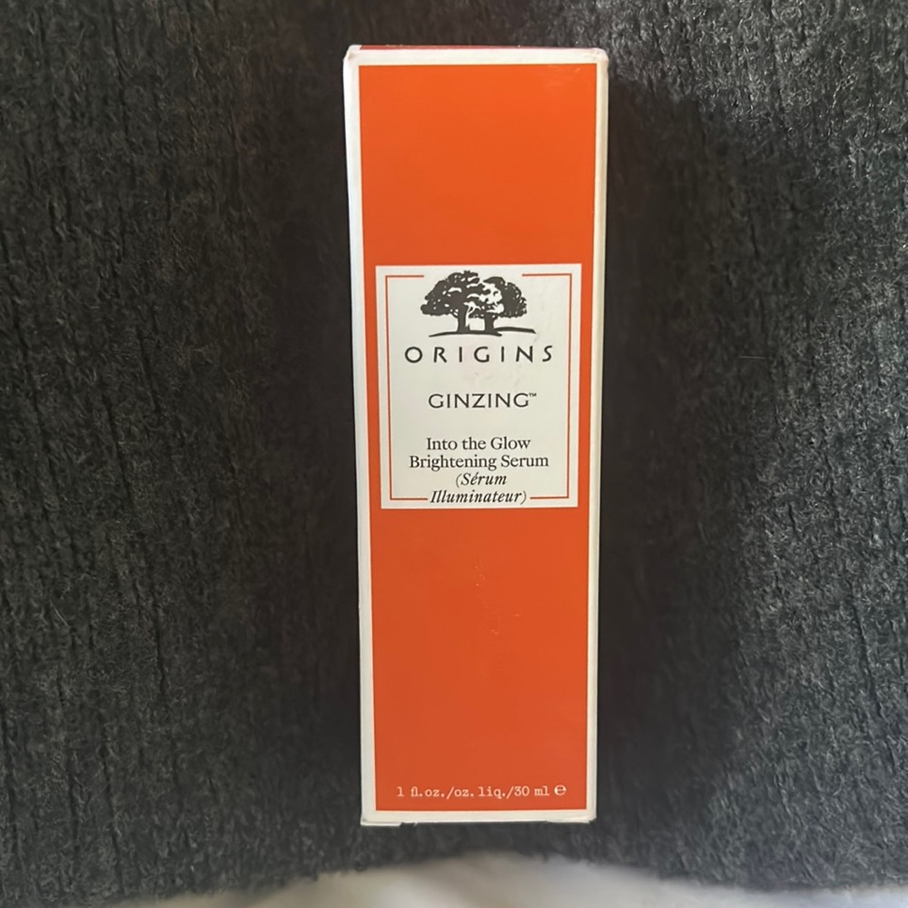 Origins into the glow brightening serum